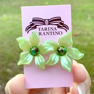 Brand New! Tarina Tarantino Green earrings